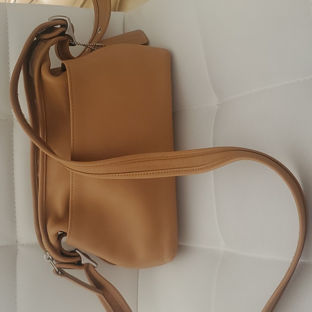 Coach Camel Leather Bag